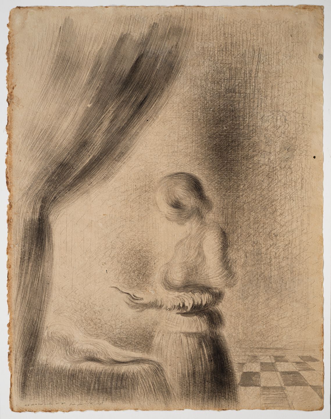 Estudi per a La imatge desapareix, 1938